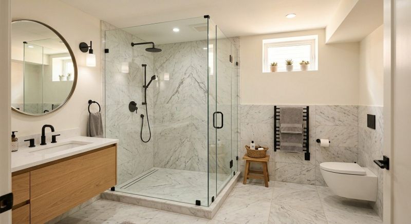 Basement Bathroom Remodeling in Jasper, GA