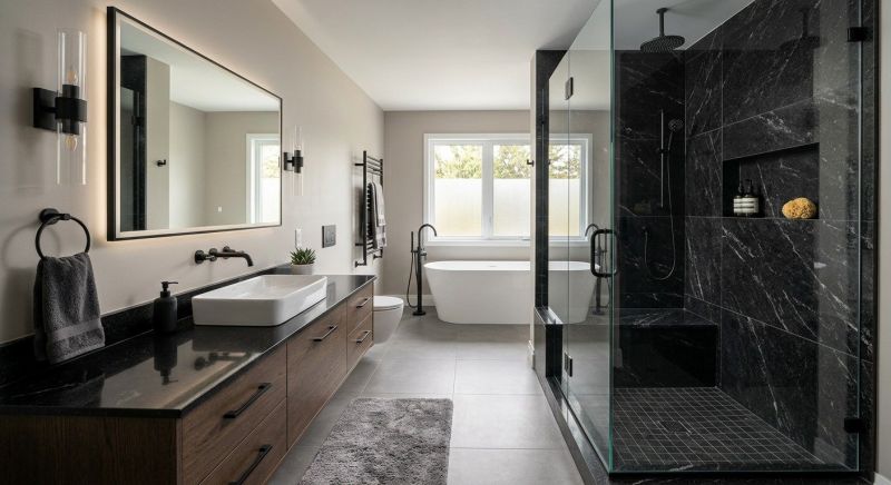 Granite Shower Installation in Jasper, GA