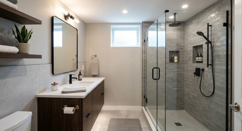 Granite Shower Installation in Jasper, GA